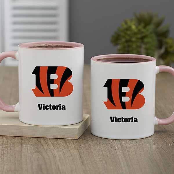 NFL Cincinnati Bengals Personalized Coffee Mugs - 32940