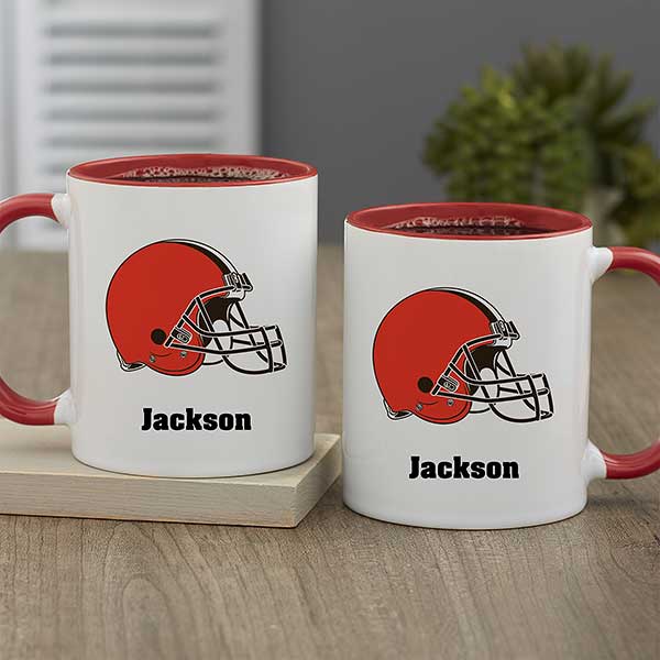 NFL Cleveland Browns Personalized Coffee Mugs - 32941