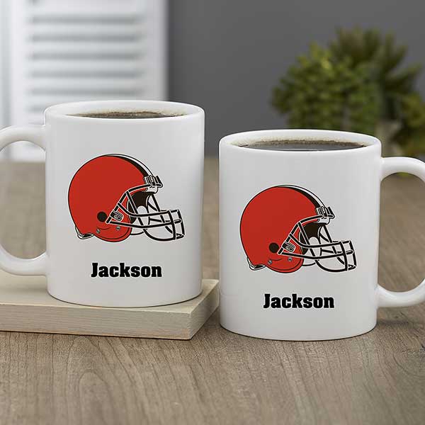 NFL Cleveland Browns Personalized Coffee Mugs - 32941