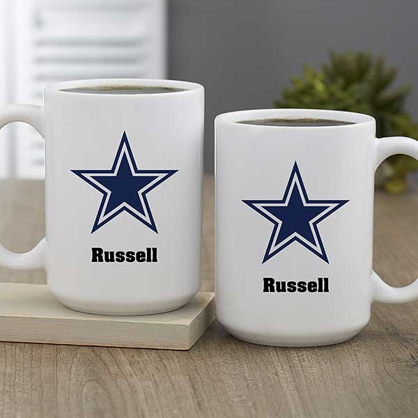 NFL Dallas Cowboys Personalized Coffee Mugs - 32942