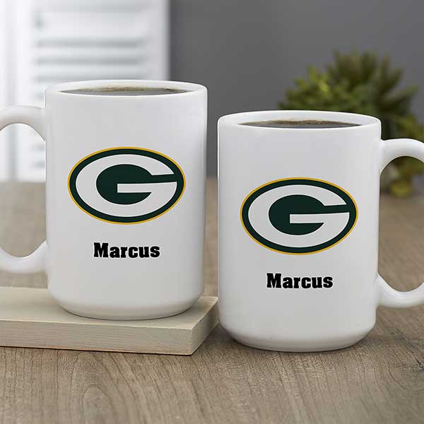 NFL Green Bay Packers Personalized Coffee Mugs - 32945