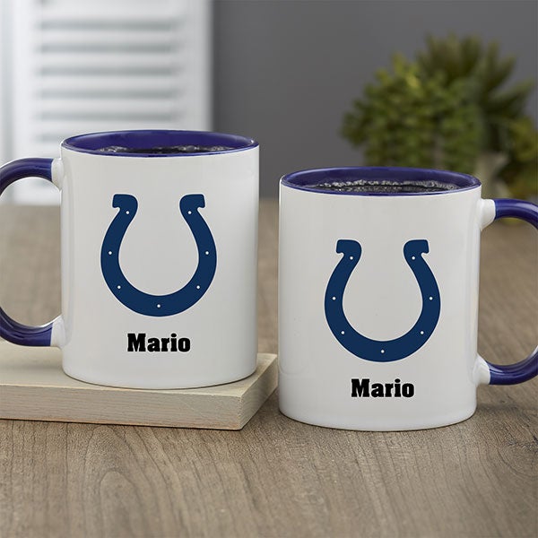NFL Indianapolis Colts Personalized Coffee Mug 11oz. - Blue