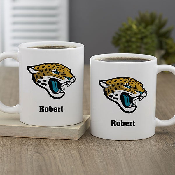 NFL Jacksonville Jaguars Personalized Coffee Mugs - 32948