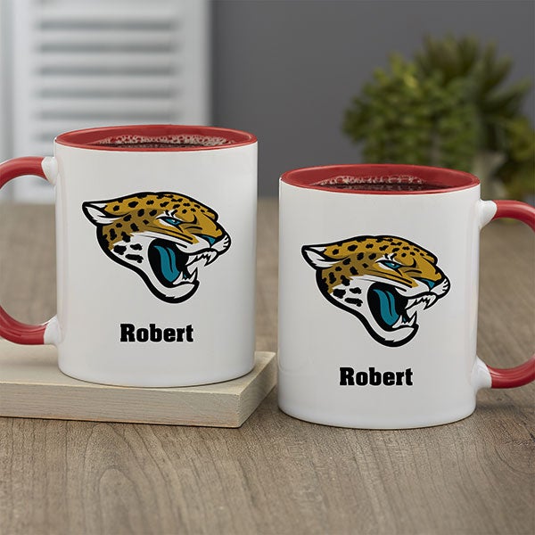 NFL Jacksonville Jaguars Personalized Coffee Mugs - 32948
