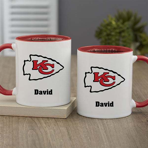 NFL Kansas City Chiefs Personalized Coffee Mugs - 32949