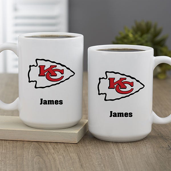 NFL Kansas City Chiefs Personalized Coffee Mugs - 32949