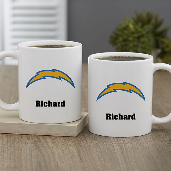 NFL Los Angeles Chargers Personalized Coffee Mugs