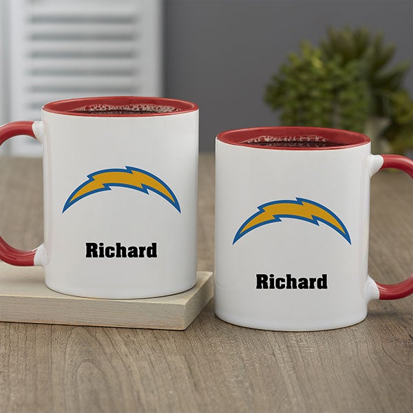 NFL Los Angeles Chargers Personalized Coffee Mugs - 32950