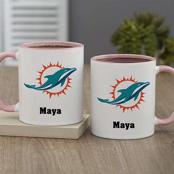 Dolphin Personalized Name Coffee Mug Microwave Dishwasher Safe Ceramic Cup 
