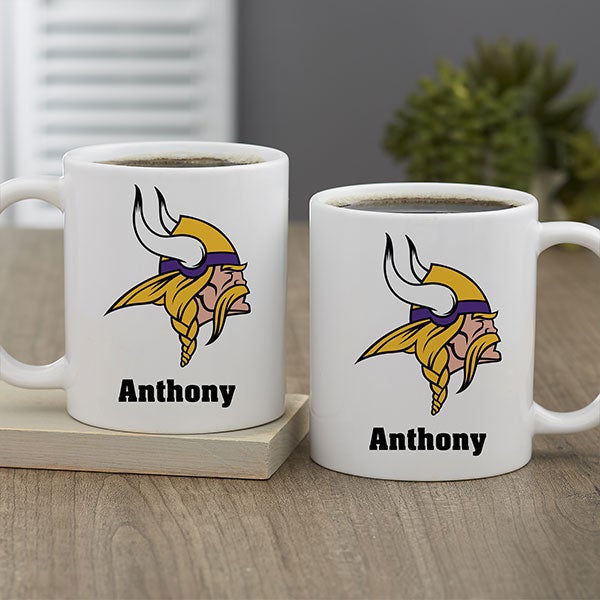 NFL Minnesota Vikings Personalized Coffee Mugs - 32953