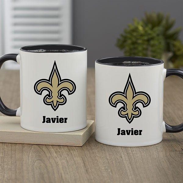 NFL New Orleans Saints Personalized Coffee Mugs - 32955