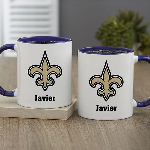NFL New Orleans Saints Personalized Coffee Mugs - 32955