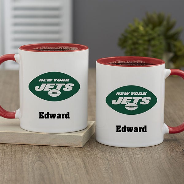 NFL New York Jets Personalized Coffee Mugs - 32957