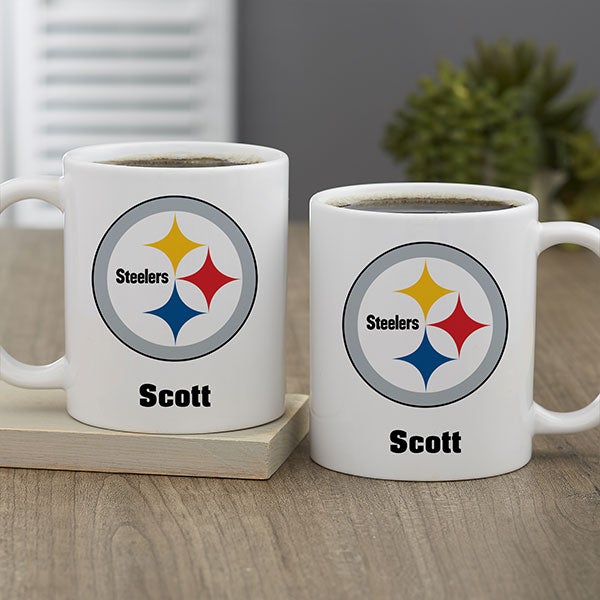 NFL Pittsburgh Steelers Personalized Coffee Mugs - 32960