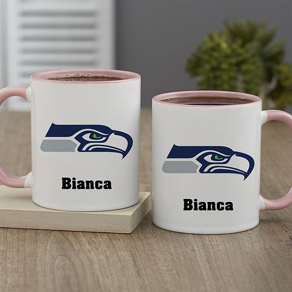 NFL Seattle Seahawks Personalized Coffee Mugs - 32962