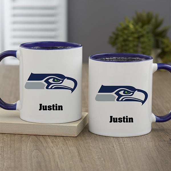 NFL Seattle Seahawks Personalized Coffee Mugs - 32962