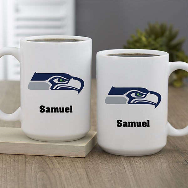 NFL Seattle Seahawks Personalized Coffee Mugs - 32962