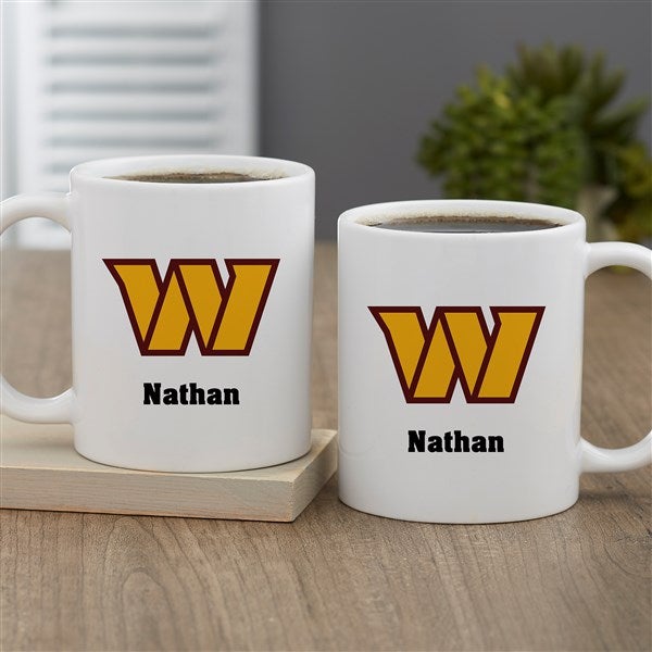 NFL Washington Football Team Personalized Coffee Mug 11oz White