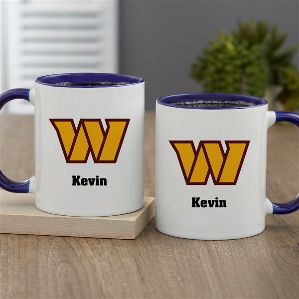 NFL Washington Football Team Personalized Coffee Mugs - 32965