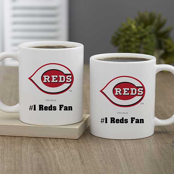 MLB Cincinnati Reds Personalized Coffee Mugs - 32980