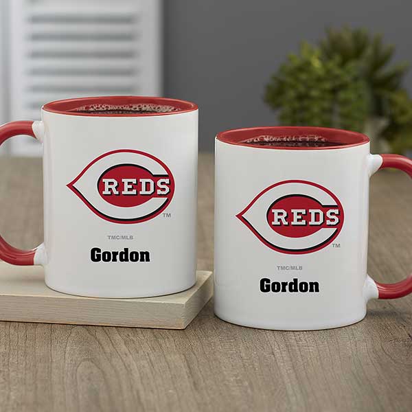 MLB Cincinnati Reds Personalized Coffee Mugs - 32980