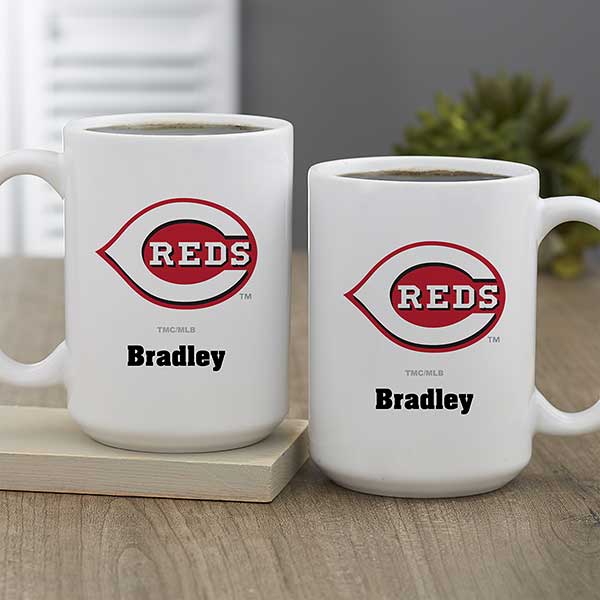 MLB Cincinnati Reds Personalized Coffee Mugs - 32980