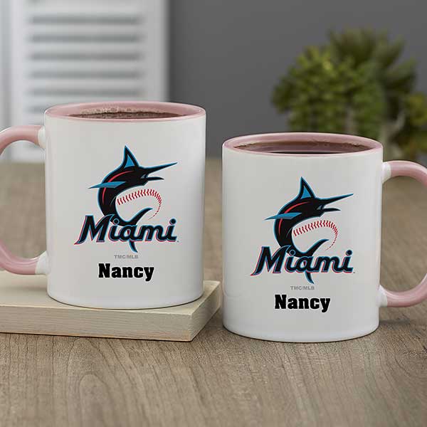 MLB Miami Marlins Personalized Coffee Mugs - 32988