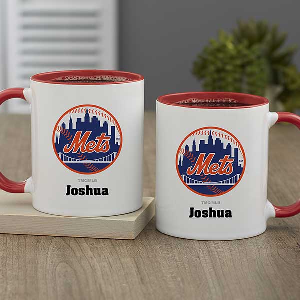 MLB New York Mets Personalized Coffee Mugs - 32991