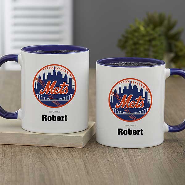 MLB New York Mets Personalized Coffee Mugs - 32991