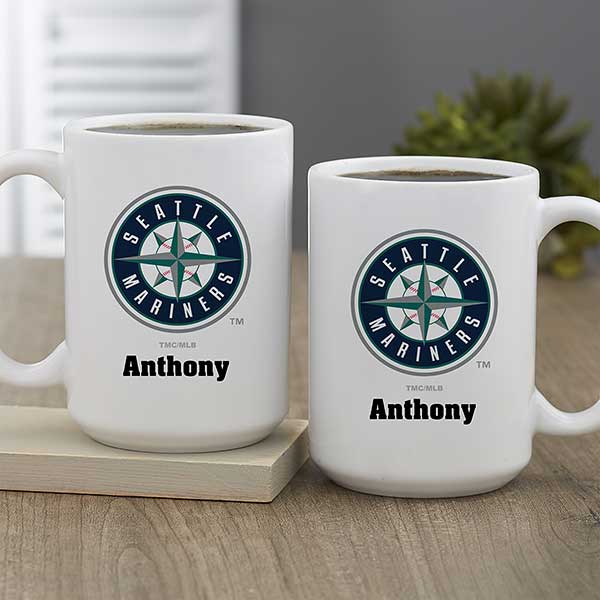 MLB Seattle Mariners Personalized Coffee Mugs - 32998