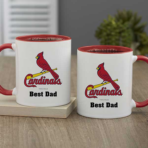 MLB St. Louis Cardinals Personalized Coffee Mugs