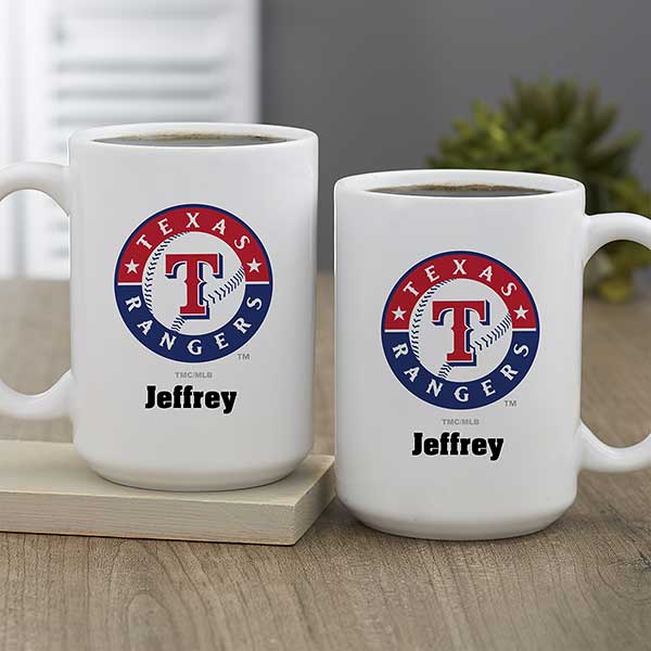 MLB Texas Rangers Personalized Coffee Mugs - 33001