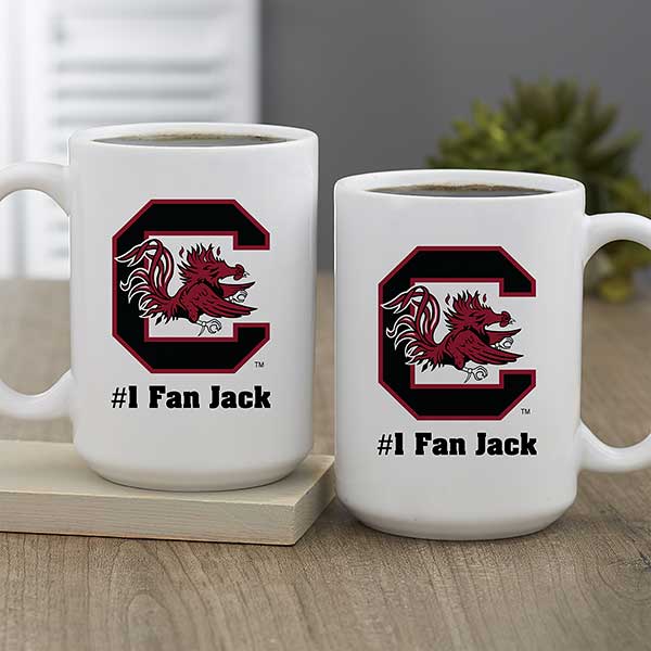NCAA South Carolina Gamecocks Personalized Coffee Mugs - 33008