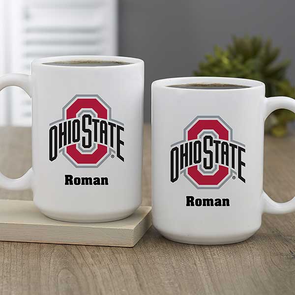 NCAA Ohio State Buckeyes Personalized Coffee Mug 11oz Red