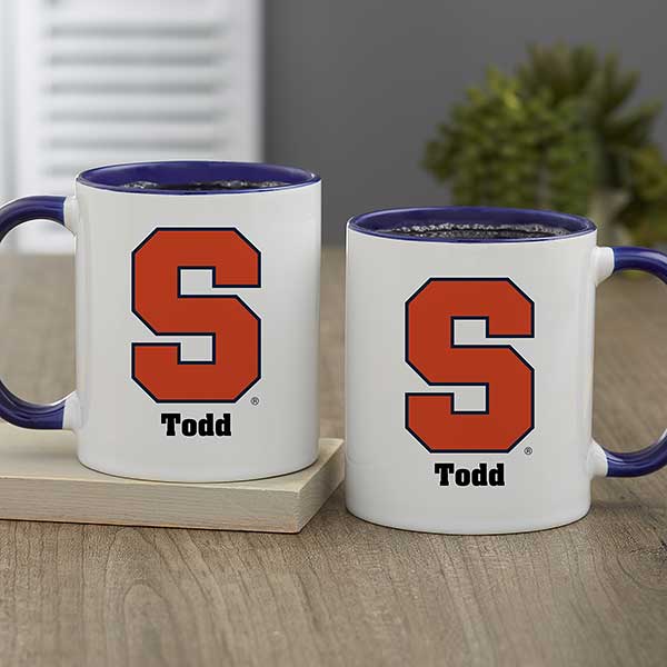 NCAA Syracuse Orange Personalized Coffee Mugs - 33018