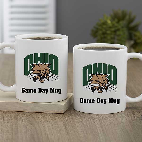 NCAA Ohio Bobcats Personalized Coffee Mugs - 33023