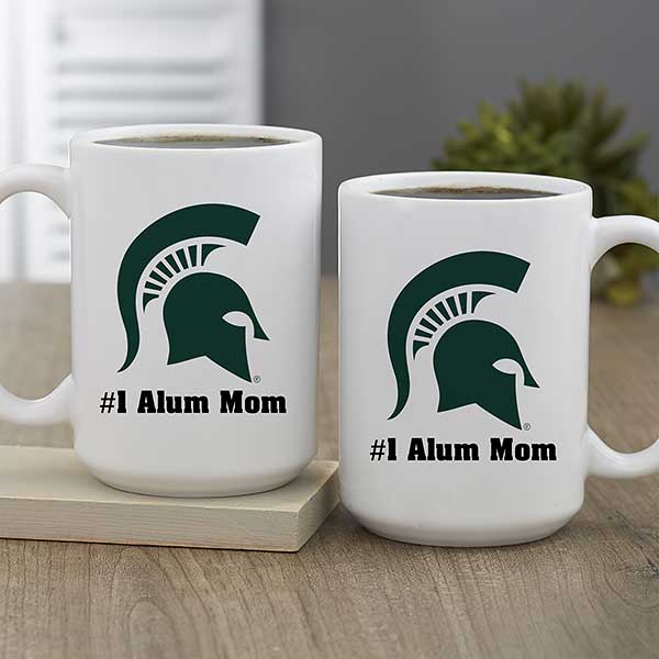 NCAA Michigan State Spartans Personalized Coffee Mugs - 33027