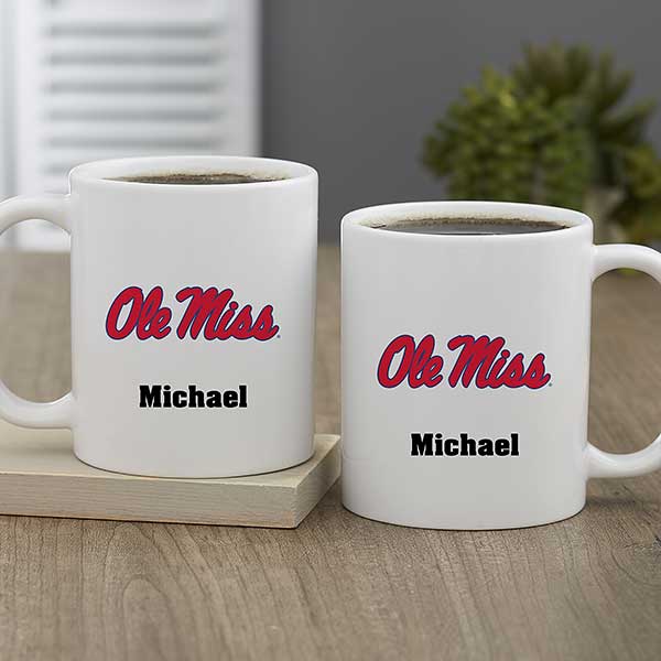 NCAA Ole Miss Rebels Personalized Coffee Mugs - 33031