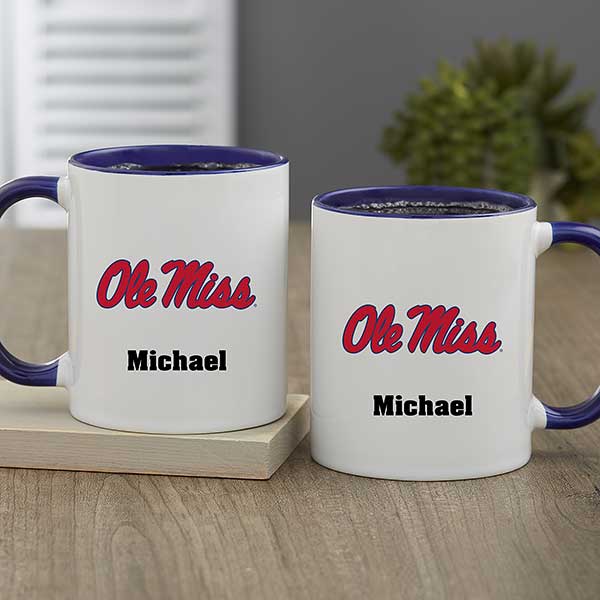 NCAA Ole Miss Rebels Personalized Coffee Mugs - 33031