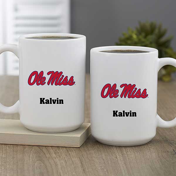 NCAA Ole Miss Rebels Personalized Coffee Mugs - 33031