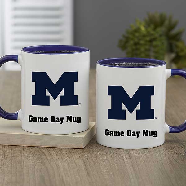 NCAA Michigan Wolverines Personalized Coffee Mugs - 33033