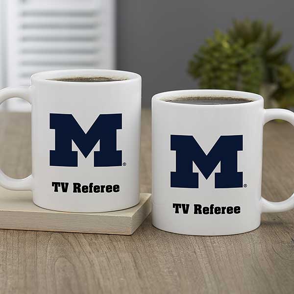 NCAA Michigan Wolverines Personalized Coffee Mugs - 33033