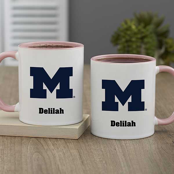 NCAA Michigan Wolverines Personalized Coffee Mugs - 33033