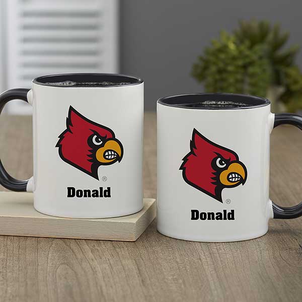 NCAA Louisville Cardinals Personalized Coffee Mugs - 33038