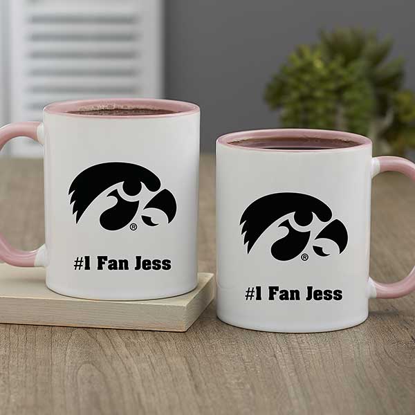 NCAA Iowa Hawkeyes Personalized Coffee Mugs - 33039