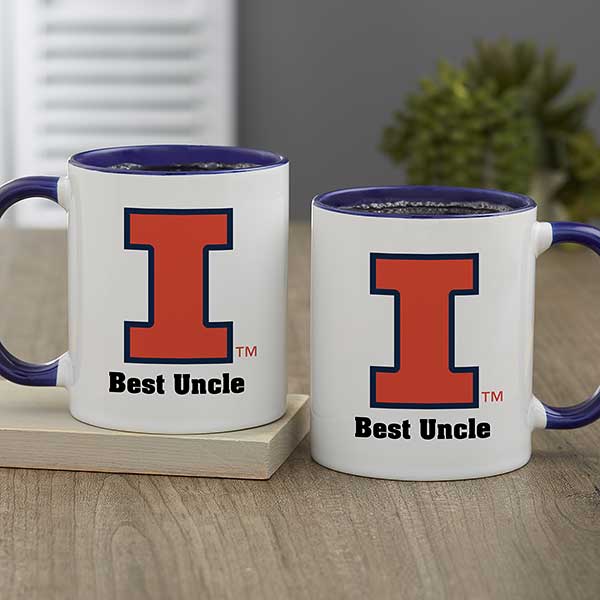 NCAA Illinois Fighting Illini Personalized Coffee Mugs - 33040