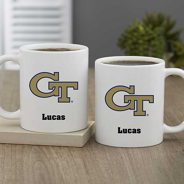 NCAA Georgia Tech Yellow Jackets Personalized Coffee Mugs - 33041