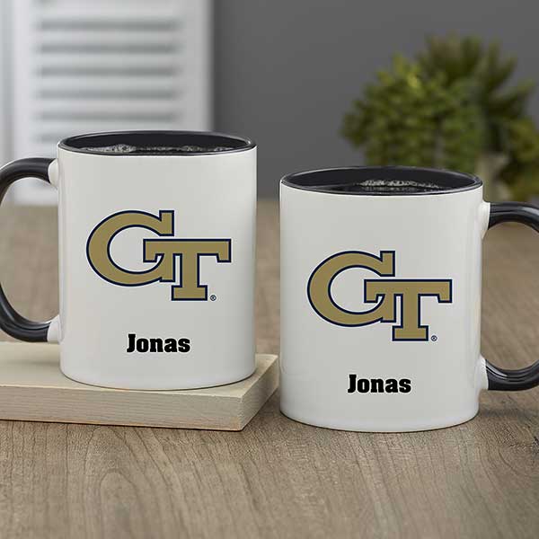 NCAA Georgia Tech Yellow Jackets Personalized Coffee Mugs - 33041