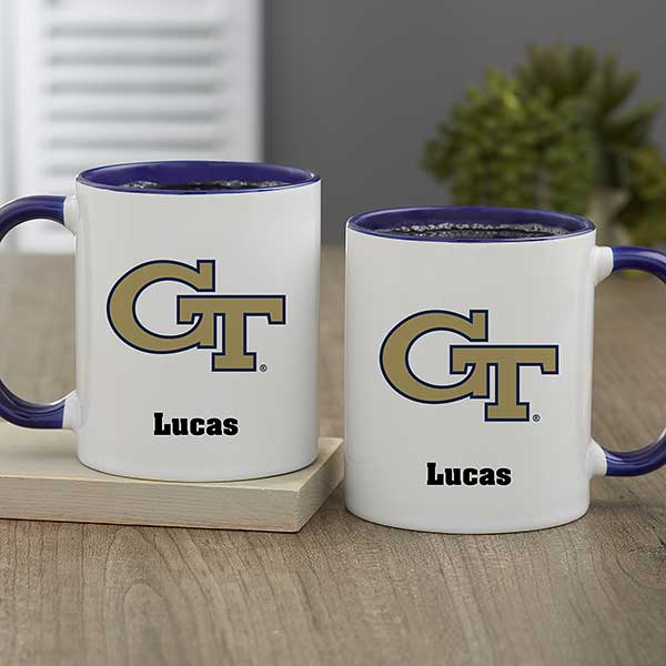 NCAA Georgia Tech Yellow Jackets Personalized Coffee Mugs - 33041