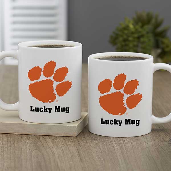 NCAA Clemson Tigers Personalized Coffee Mugs - 33049